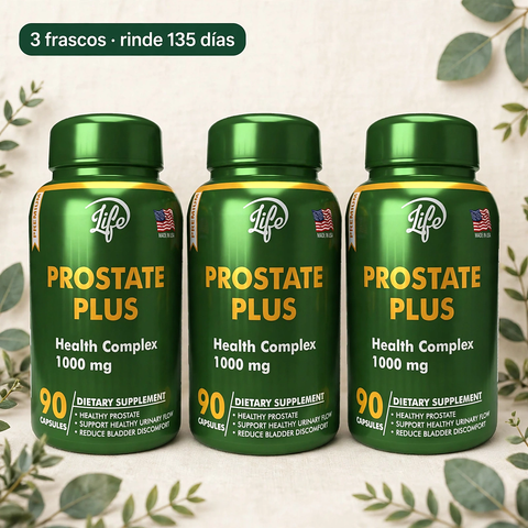 Prostate Plus x90 cápsulas - 3 frascos