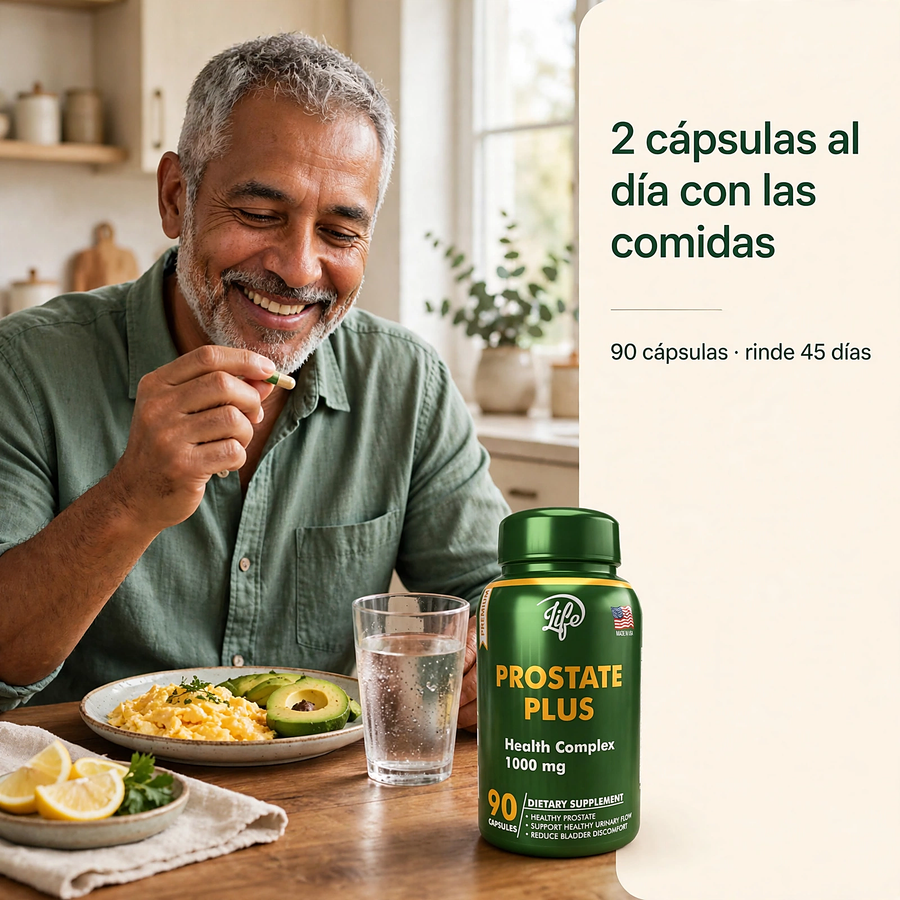 Prostate Plus x90 cápsulas - 1 frasco